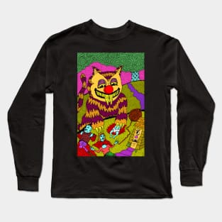 Monster Cat Long Sleeve T-Shirt